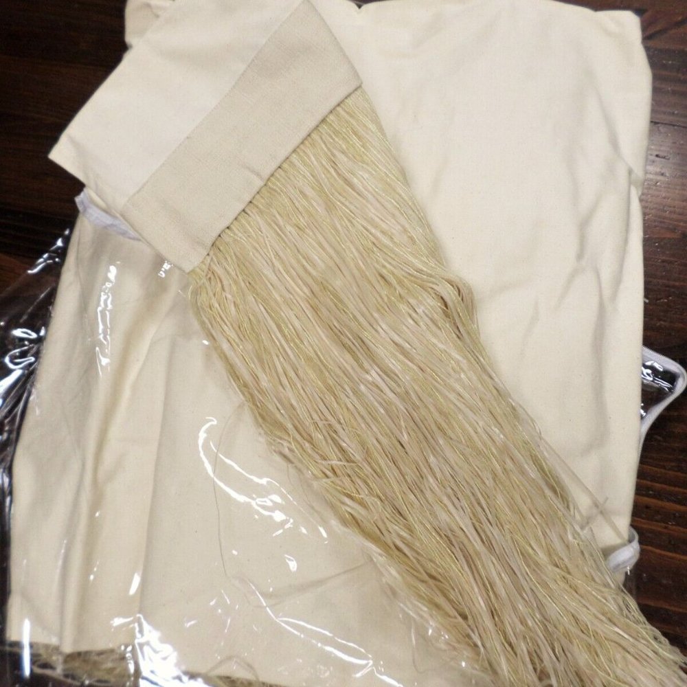 New Hawaiian Surf Bedding Hula Raffia Grass Bed Skirt Queen Size